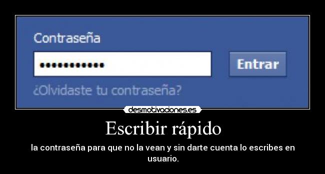 Escribir rápido -