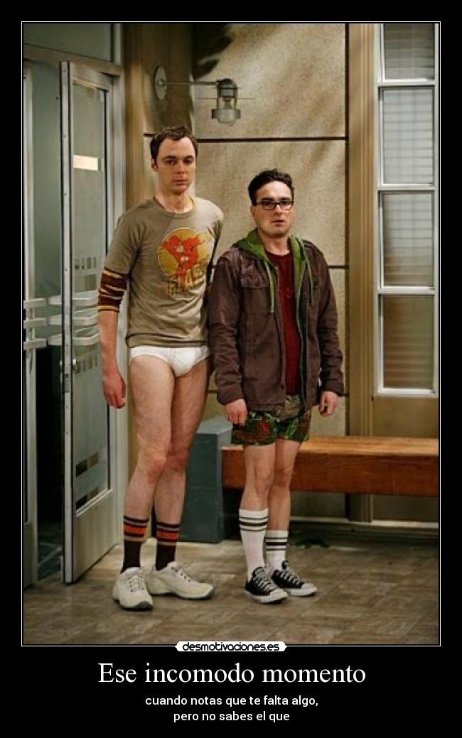 Ese incomodo momento - 