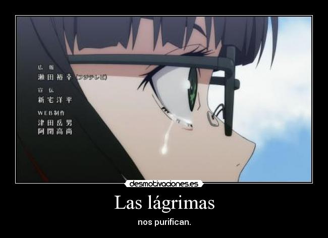 Las lágrimas -