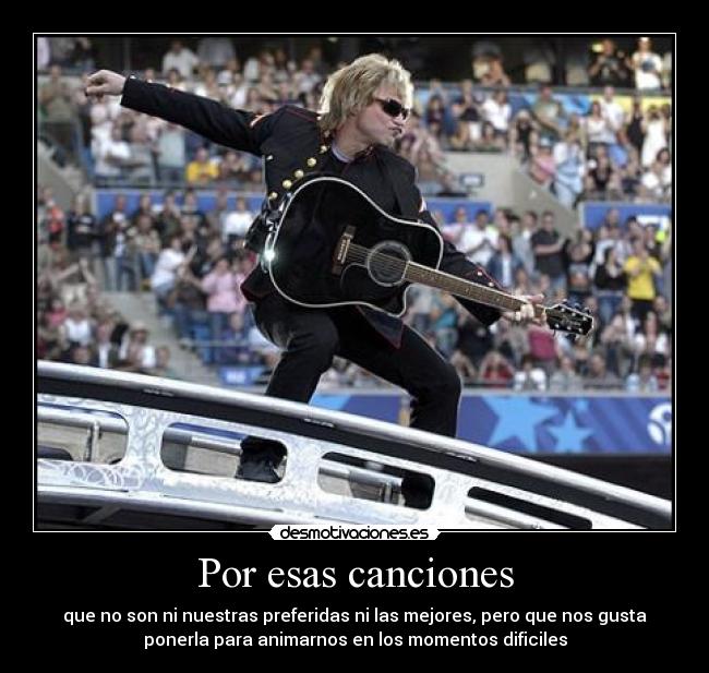 Por esas canciones -