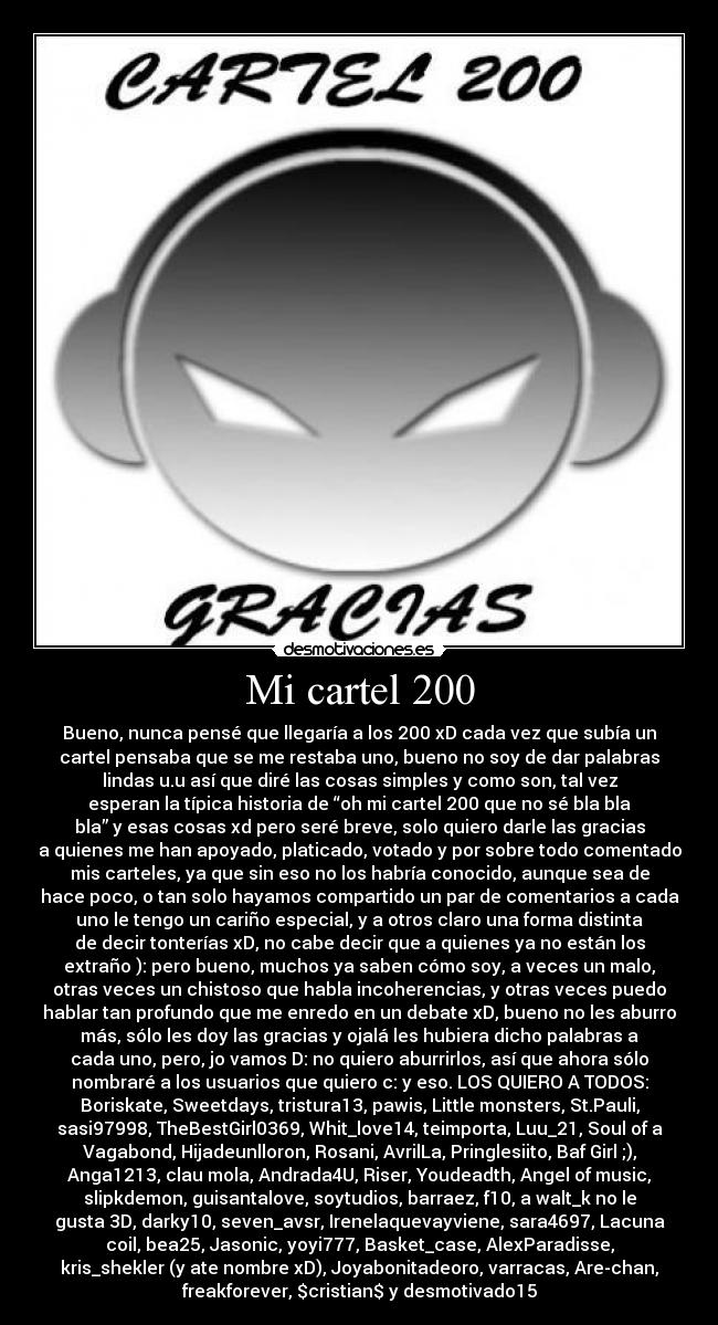 carteles davor afth 123 cartel 200 tristura13 badgirl pringlesiito anga1213 andrada todos desmotivaciones