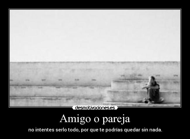 Amigo o pareja -