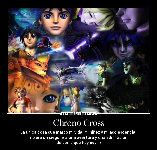 carteles chrono cross rpg que marco vida desmotivaciones