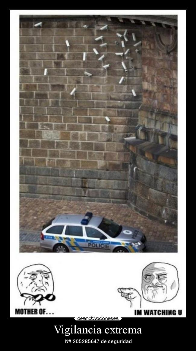 Vigilancia extrema - N# 205285647 de seguridad