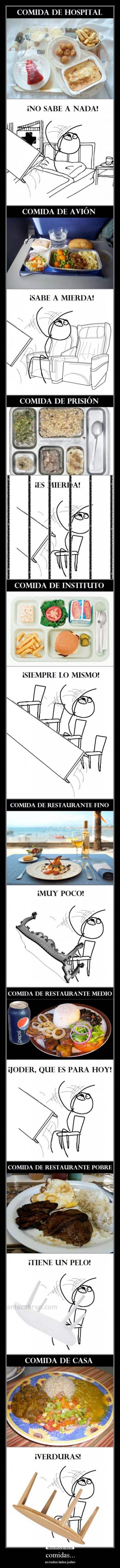 comidas... - en todos lados joden