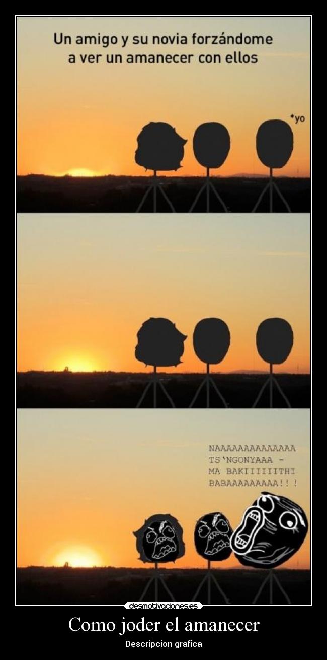 Como joder el amanecer - 