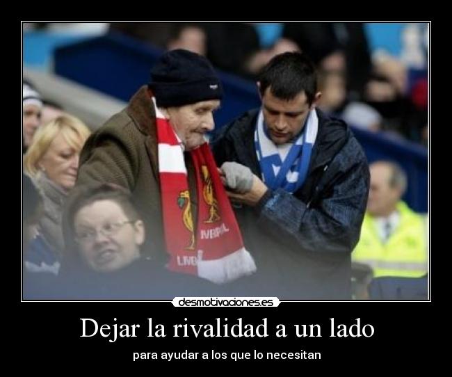 carteles ayudar los demas aunque sean del equipo contrario desmotivaciones