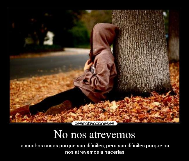 No nos atrevemos -