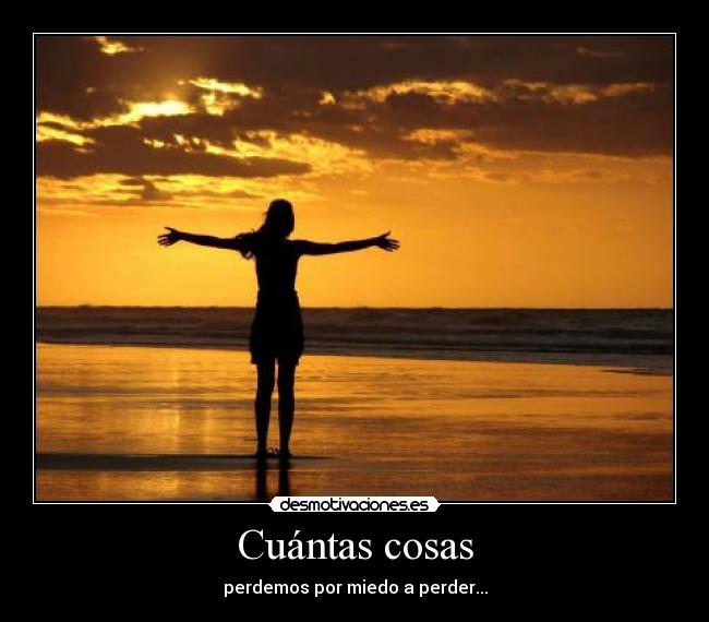 Cuántas cosas -