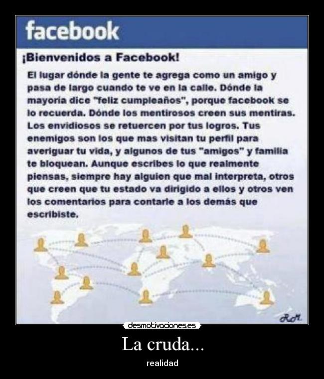La cruda... - realidad