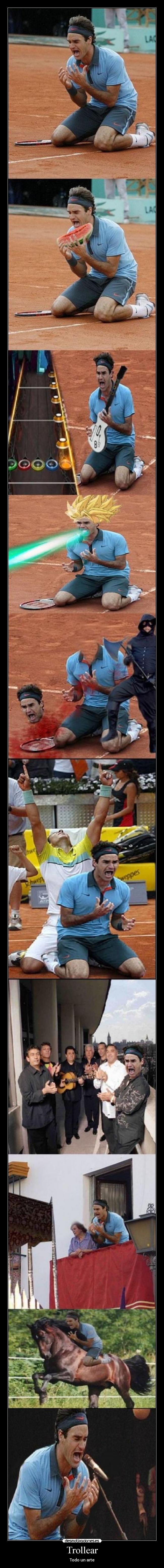 carteles trollear tenis arte desmotivaciones