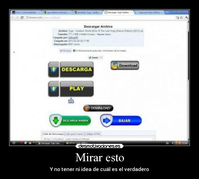 Mirar esto -