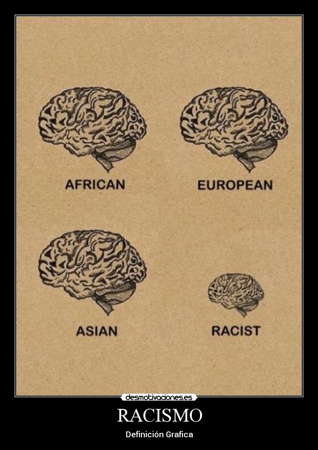 RACISMO - Definición Grafica