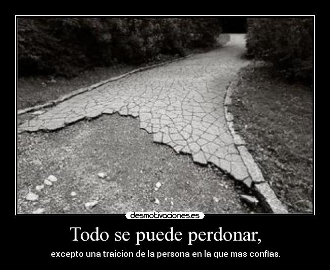 Todo se puede perdonar, - 