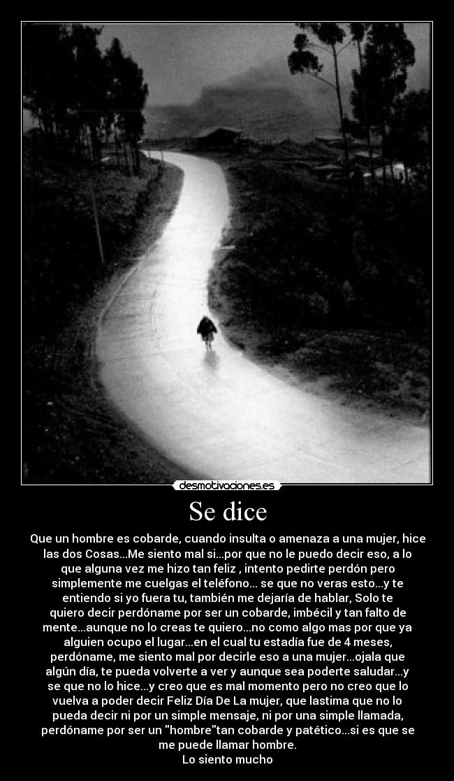 Se dice -