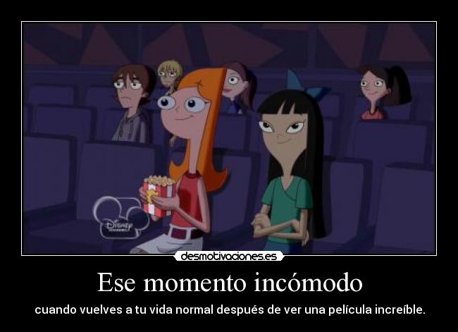 Ese momento incómodo -