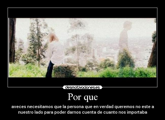 Por que -