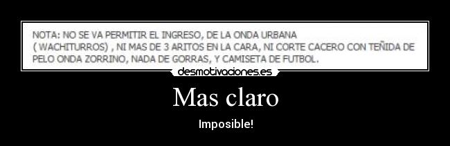 Mas claro - 