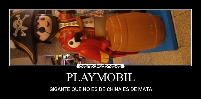 PLAYMOBIL - GIGANTE QUE NO ES DE CHINA ES DE MATA