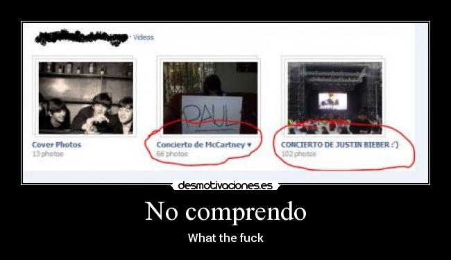 No comprendo - 