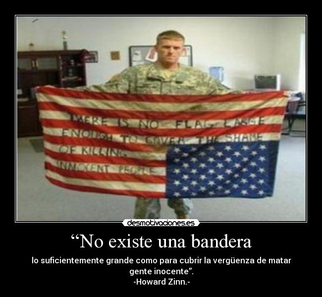 “No existe una bandera -