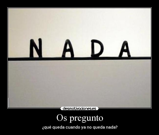 Os pregunto - 