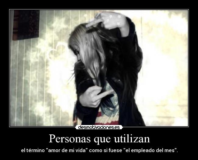 Personas que utilizan -