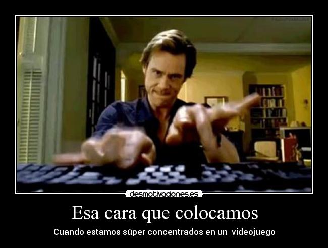 Esa cara que colocamos -