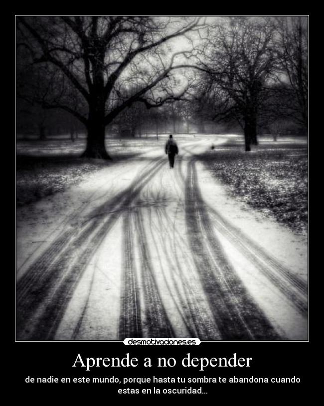 carteles soledad desmotivaciones