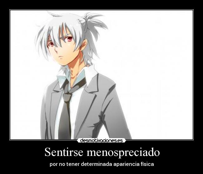 Sentirse menospreciado - 