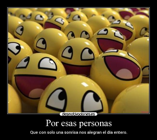 Por esas personas - 