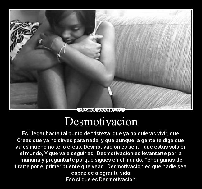 Desmotivacion -