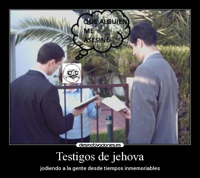 Testigos de jehova -