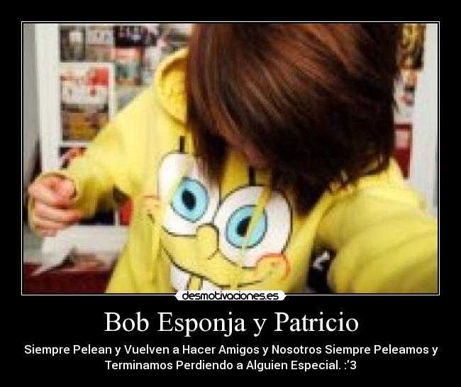 Bob Esponja y Patricio -