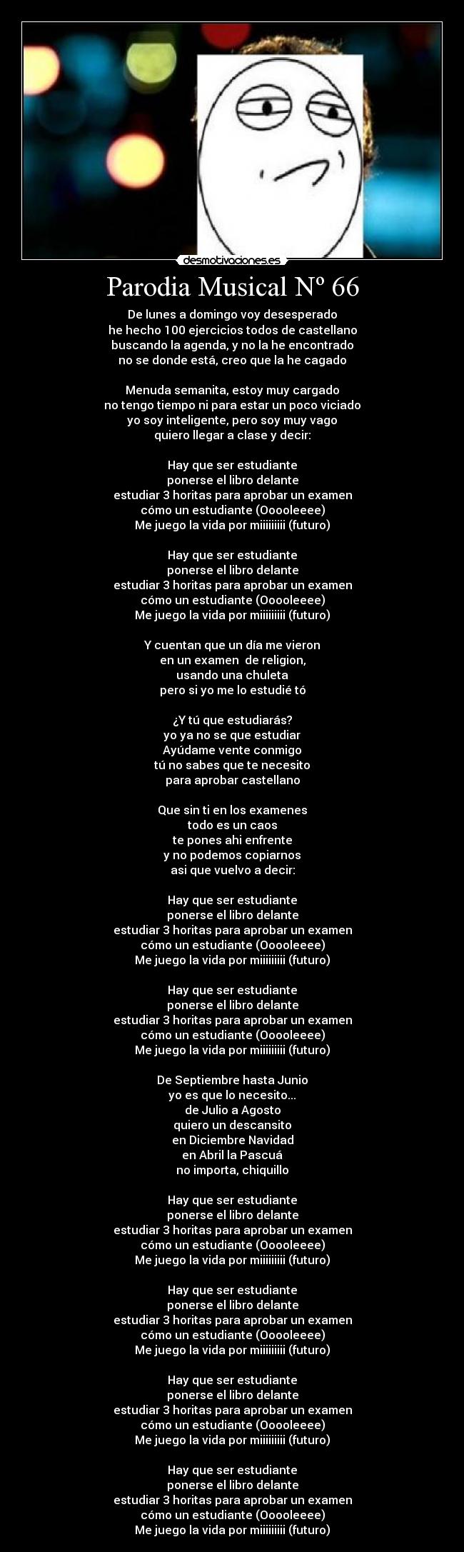 Parodia Musical Nº 66 - 