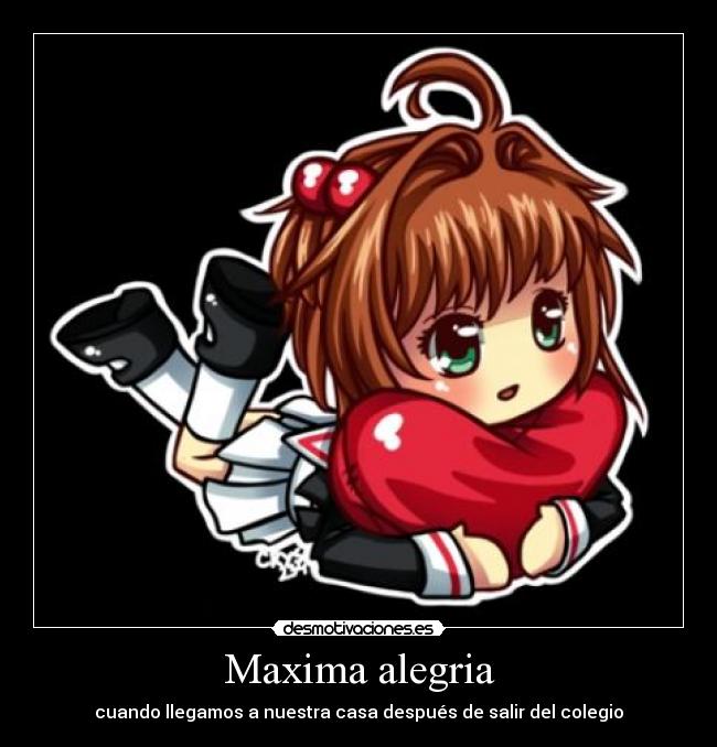 Maxima alegria -