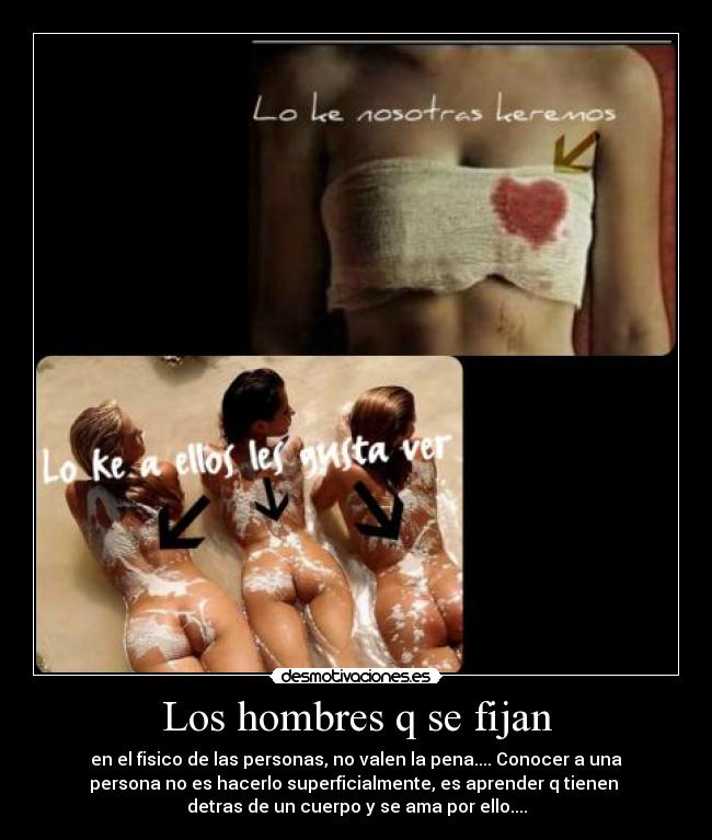 Los hombres q se fijan - 