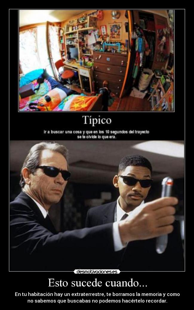 Esto sucede cuando... -