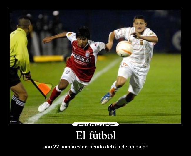 El fútbol -