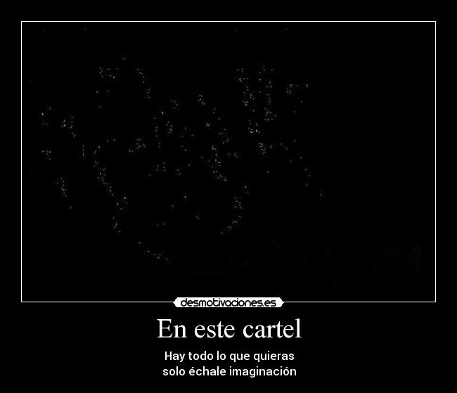 En este cartel -