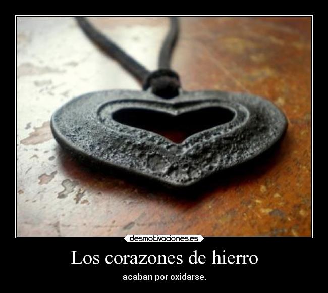 Los corazones de hierro -