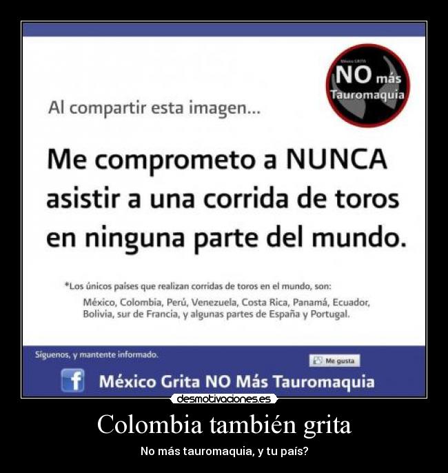 carteles santiimartinez colombia mas tauromaquia desmotivaciones