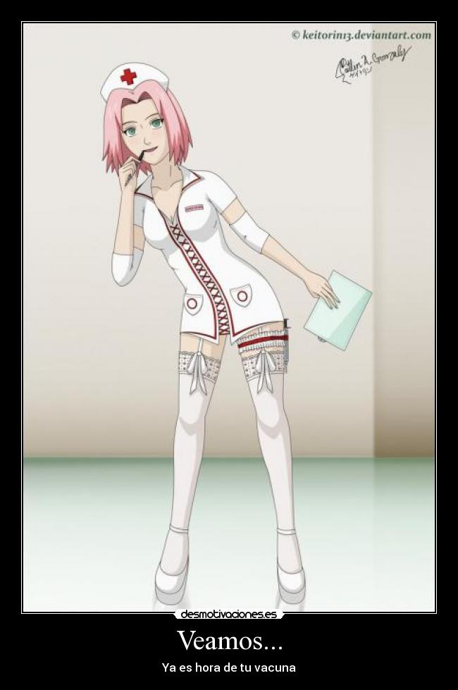 Veamos... - Ya es hora de tu vacuna