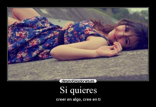 Si quieres -