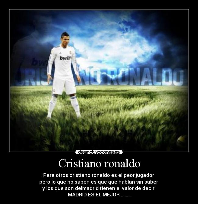 Cristiano ronaldo -
