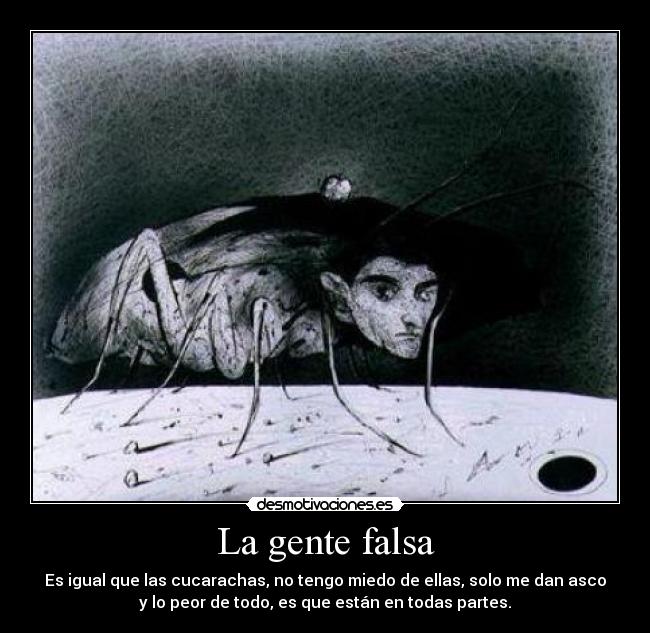 La gente falsa - 