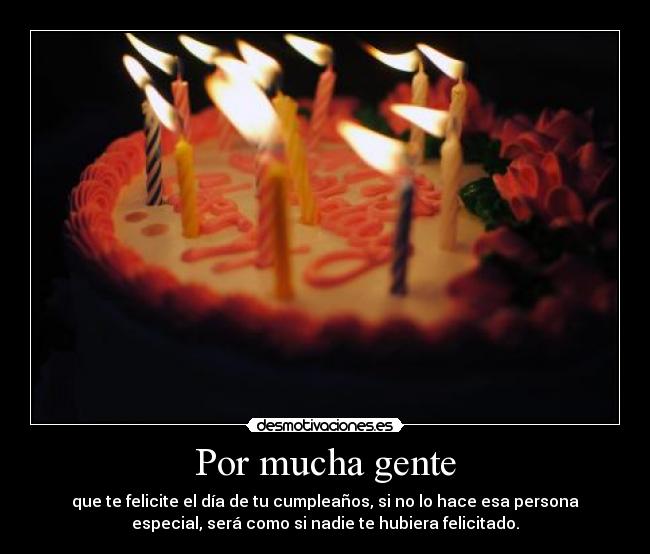 Por mucha gente - 