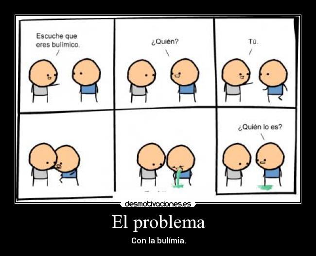 El problema - Con la bulímia.