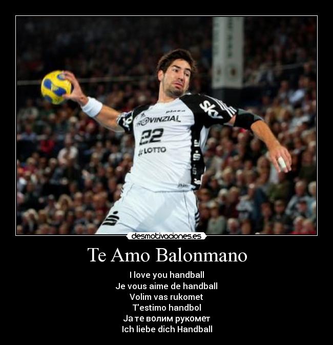 Te Amo Balonmano - 