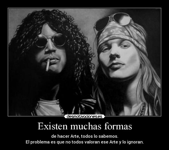 Existen muchas formas - 